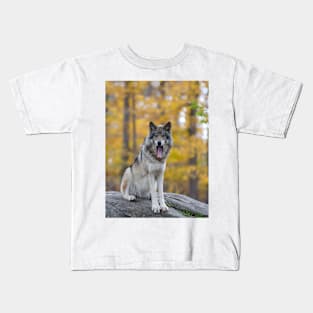 Timber Wolf Kids T-Shirt